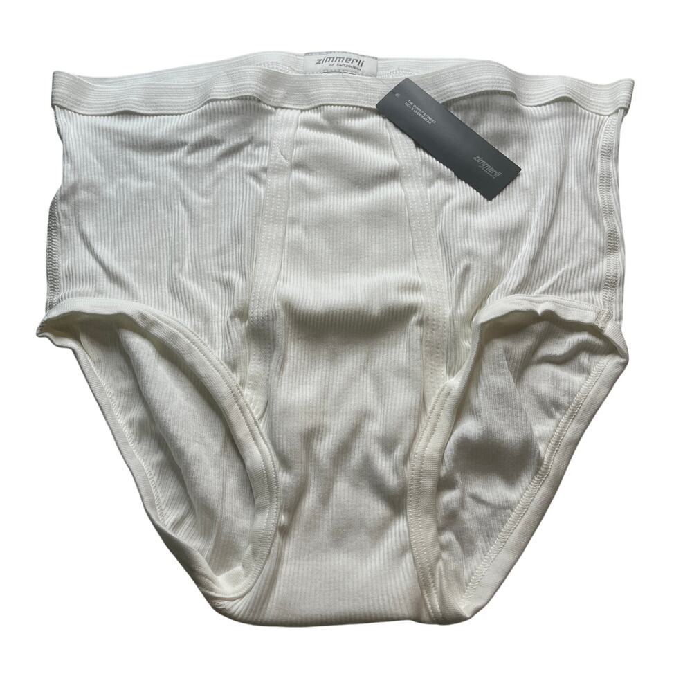 9-94 ZIMMERLI Men's Underwear Briefs White Large